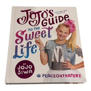 JoJo's Guide to the Sweet Life JoJo Siwa Hardcover Memoir Inspiration Amulet Boo